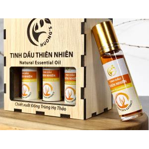 Hộp 6 Chai Tinh Dầu Thiên Nhiên Đông Trùng Hạ Thảo