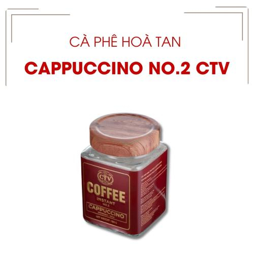 Cà Phê Hòa Tan Cappuccino No.2 CTV Hũ 180g