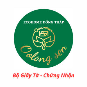Bộ Giấy Tờ - Chứng Nhận Của Trà Oolong Sen (Ecohome Đồng Tháp)
