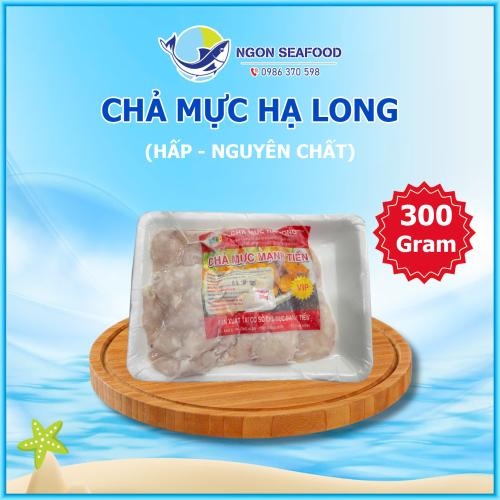 Chả Mực Hạ Long Nguyên Chất (Hấp) - Hút Chân Không - Túi 330gr