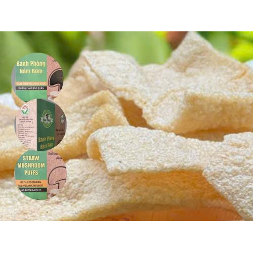 Bánh Phồng Nấm Rơm Tài Phát 180g – Đặc Sản An Giang – Nấm Rơm Tươi Tuyển Chọn