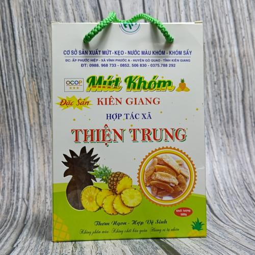 Mứt Khóm Thiện Trung – Hộp 500gr