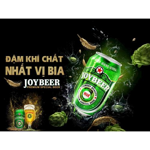 Bia Joybeer (Thùng 24 lon 330ml