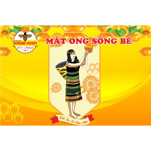 Mật Ong Sông Bé (Chai 500ml)