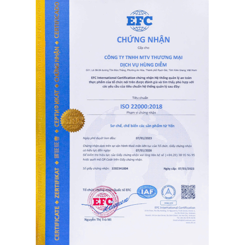 5. Chứng nhận & tiêu chuẩn