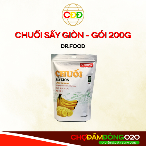 Chuối Sấy Giòn Dr.Foods