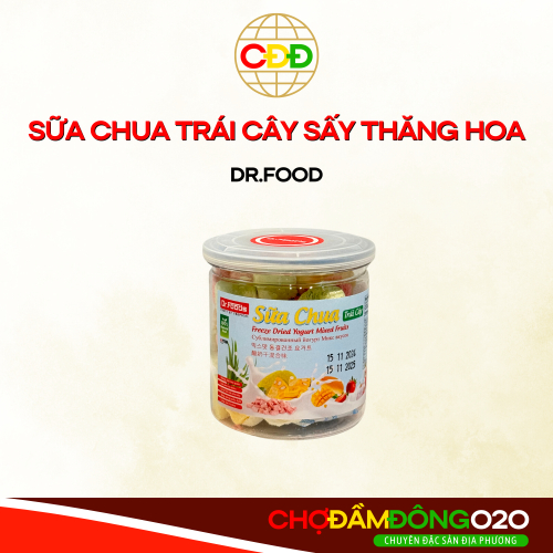 Sữa Chua Sấy Thăng Hoa Mix Trái Cây