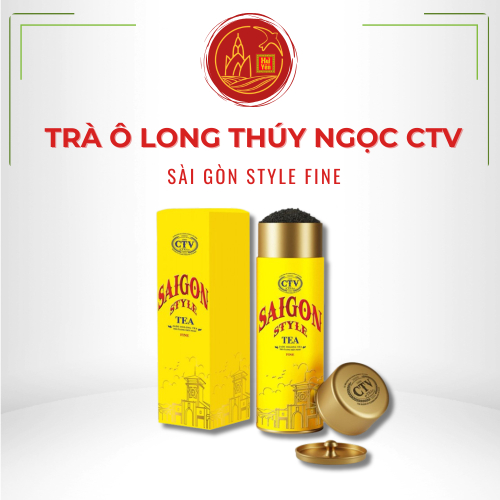 Trà Ô Long Thúy Ngọc CTV Sài Gòn Style Fine Hộp Thiếc 150g