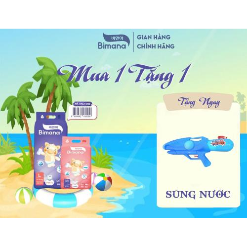 Tã dán Bimana Hàn Quốc size NB (