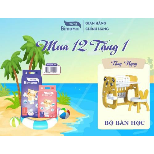 Tã bỉm quần Bimana Hàn Quốc size L